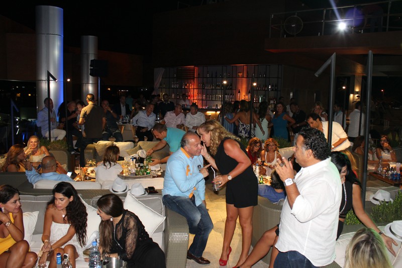 SkyLounge rooftop on Saturday Night
